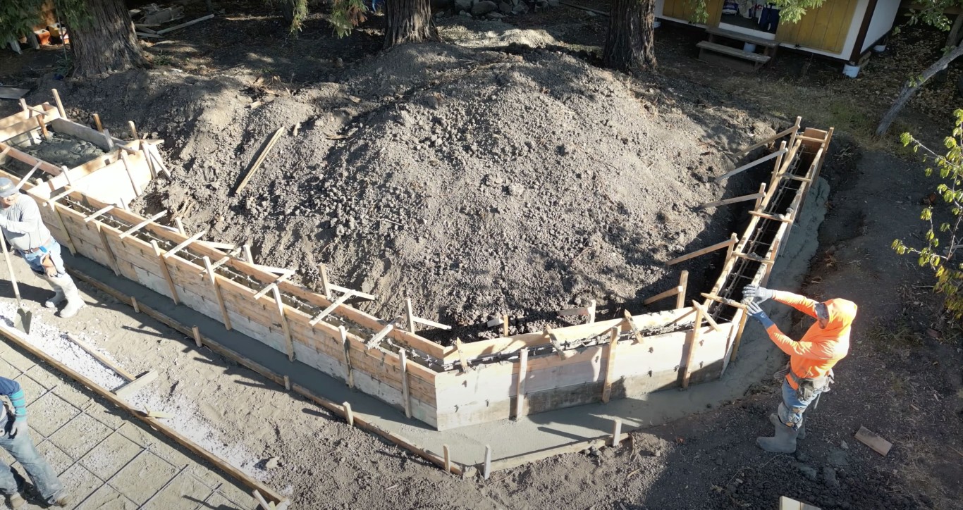 Concrete slab and foundation construction in Zebulon, NC